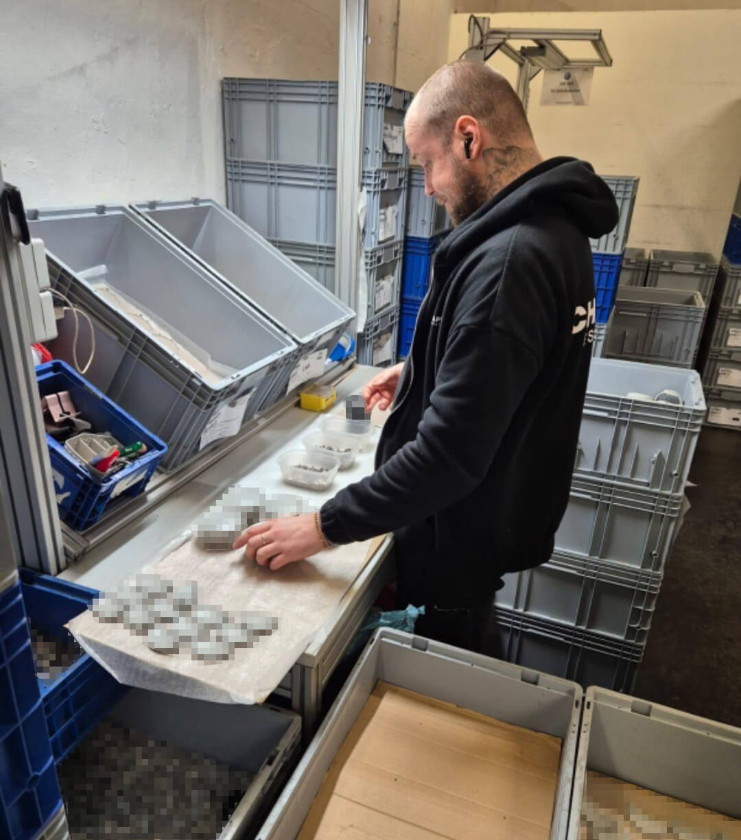 Vormontage Kunststoffteile