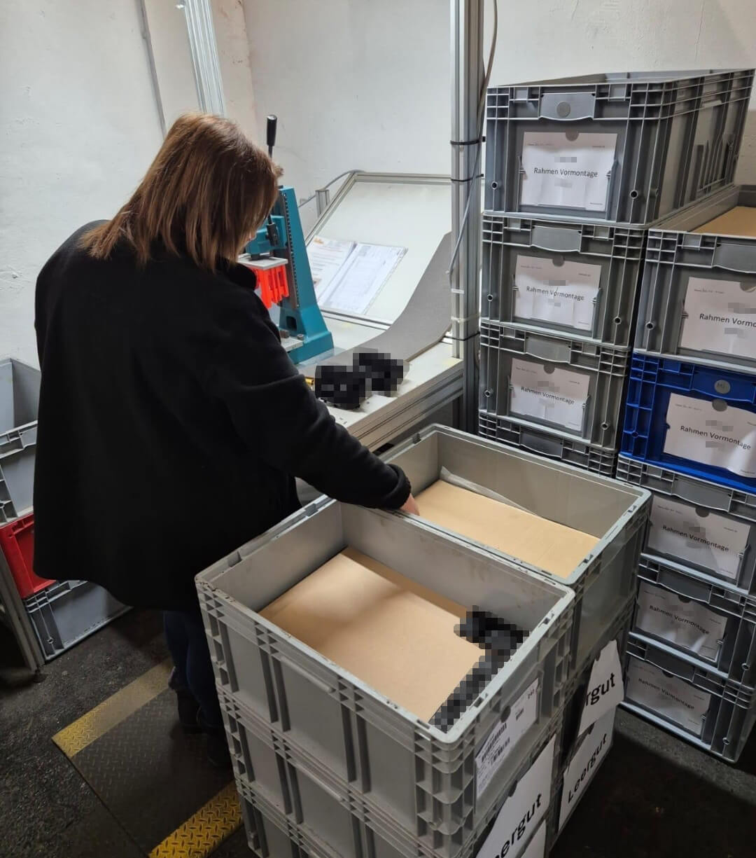 Vormontage Kunststoffteile